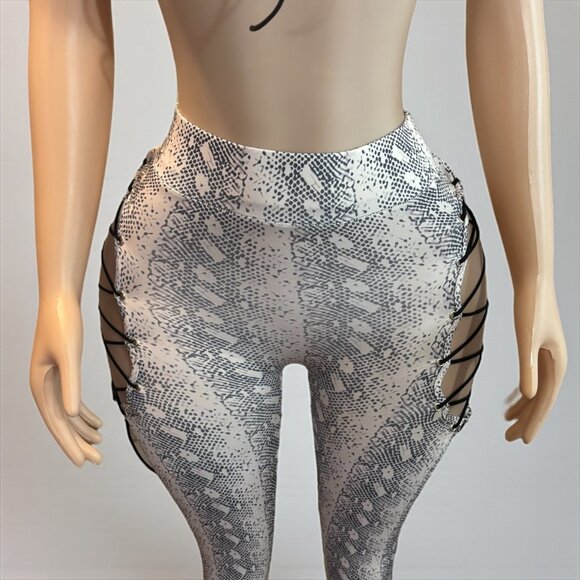 Snake Print Women 2 Piece Outfits - Picture 7 of 12